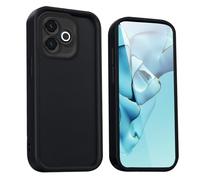 WBWONE Protective Case for OPPO A5 Pro 4G - Premium Silicone Shockproof Cover with Elegant Design and Anti-Slip Grip - Black