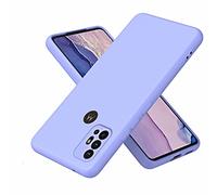 WBWONE Soft TPU Cover for Motorola Moto G10/G20/G30 Case, Slim Non-Slip Flexible Protective Shock Absorption Soft-Touch Lining Slim Phone Shell Bumper - Purple