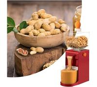 WBYDYS Electric Peanut Butter Machine,culinary Nut Grinder, 500Ml Food Processor with Removable,kitchen Butter Maker, Large Capacity Grain Grinder for Peanuts, Cashews, Almonds, Hazelnuts