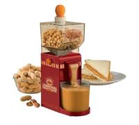 WBYDYS Electric Peanut Butter Maker, Grain Grinder, 500Ml Food Processor with Removable,lectric Peanut Butter Maker, Butter Blender for Peanuts, Cashews, Almonds, Hazelnuts