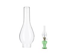 WBYNB Replacement Glass Lampshade Petroleum Lamp, Kerosene Lampshade, Windproof Lampshade, Transparent Hood Fireplace Lampshade, Glass Shade for Paraffin Lamp Burners,