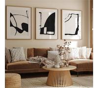 WBYZAC Wall Art,Abstract Vintage Nordic Posters and Print Wall Art Canvas Painting Messy Graffiti Modern Wall Pictures Living Room Office Home Decor-40 * 50cm*3Pcs (Unframed Print)