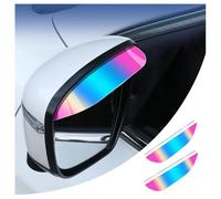 WBZHUSS 2 pieces Car Side Mirror Rain Guard, for Renault Latitude Scenic Fluence Kadjar Car Side Wing Mirror Rain Protector Cover Cap Smoke Guard Car mirror cover Accessories