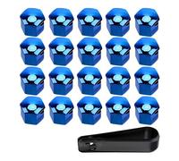 WBZHUSS 20 pieces Car Wheel Nut Caps, for Vauxhall Mokka 2012-2019 Car Wheel Auto Hub Screw Protection Anti-theft Bolt Cover Cap Exterior Protection,17MM-C