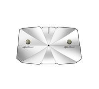 WBZHUSS Car Front Window Sun Shade, for Alfa Romeo Stelvio SUV 2022+ Car Front Windshield Sun Shade Block UV Rays Protector Foldable Windscreen Sunshade Cover