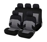 WBZHUSS Car Seat Covers, for VW Passat [Estate] 2014-2023 Waterproof Breathable Seat Covers Car Seat Protector Front and Rear Back Seat Covers kit,A