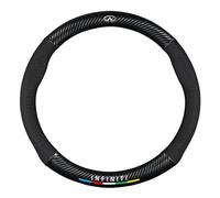 WBZHUSS Car Steering Wheel Covers, for Infiniti Q30 Hatchback 2015-2018 Car Steering Wheel Protective Cover Breathable Anti-slip Car Wheel Cover Interior Accessories,A-O-38CM