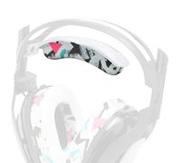 WC BandZ A40 - Upgraded Headband Replacement Kit for Astro A40 TR and A40 Gen 4 by Wicked Cushions | Enhanced Comfort, Style & Easy Installation | 90's White