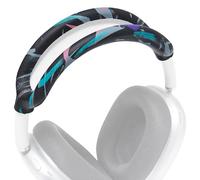 WC BandZ Max - Silicone Headband Cover Compatible with AirPods Max 1 & 2 by Wicked Cushions | Enhanced Comfort and Protection | Available in Wicked Designs | 90's Black