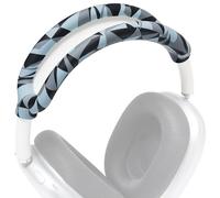 WC BandZ Max - Silicone Headband Cover Compatible with AirPods Max 1 & 2 by Wicked Cushions | Enhanced Comfort and Protection | Available in Wicked Designs | Geo Grey