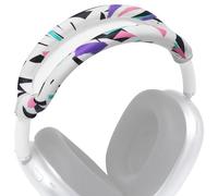 WC BandZ Max - Silicone Headband Cover Compatible with AirPods Max 1 & 2 by Wicked Cushions | Enhanced Comfort and Protection | Available in Wicked Designs | 90's White