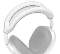 WC BandZ Max - Silicone Headband Cover Compatible with AirPods Max 1 & 2 by Wicked Cushions | Enhanced Comfort and Protection | Available in Wicked Designs | White