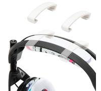WC ClampZ A50 - Headband Support Brace Clamps (2-Pack) Compatible with Astro A50 Gen 4, Gen 5, A50X, & More by Wicked Cushions | Prevent Headband Flipping & Maximize Comfort | White