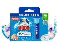 WC Duck Fresh Disc Holder Starter Pack Marine 6s 36 ml