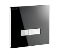 WC Flush Plate Delabie TEMPOFLUX 3 soft-trigger timer, AB, flush-mounted, 2/2’ kit 170x170mm Black 763030