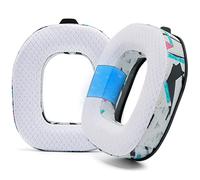 WC Freeze A50 - Cooling Gel Earpads for Astro A50 Gen 4, Gen 5 & A50X | Made by Wicked Cushions | Improved Durability, Thickness & Sound Isolation | 90's White