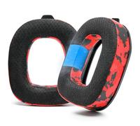 WC Freeze A50 - Cooling Gel Replacement Earpads for Astro A50 Gen 4, Gen 5 and A50X Only, Made by Wicked Cushions, Improved Durability, Thickness and Sound Isolation | Red Camo