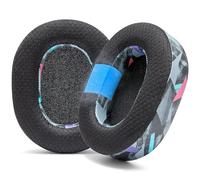 WC Freeze Blackshark V2 Pro 2023 - Cooling Gel Earpads by Wicked Cushions Only (Does not fit Old Blackshark V2 Pro) - Boost Comfort, Thickness, & Sound Isolation for Epic Gaming | 90's Black