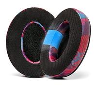 WC FreeZe - Cooling Gel Earpads For ATH M50X / SteelSeries Arctis/HyperX | Made by Wicked Cushions | Fits SteelSeries Arctis/ATH M50X, Turtle Beach Stealth & More. Cool for Longer | Purple Speed Racer