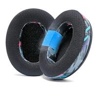 WC Freeze Crusher - Cooling Gel Earpads for Skullcandy Crusher & Hesh 3 | Made by Wicked Cushions | Also fits Crusher ANC 2, Crusher 720 & 1080 | Soft Memory Foam, Cooler for Longer | 90's Black