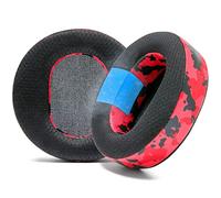 WC FreeZe Maxwell - Cooling Gel Replacement Earpads for Audeze Maxwell Headphones by Wicked Cushions - Elevate Comfort, Durability, Thickness & Sound Isolation for Epic Gaming Sessions | Red Camo