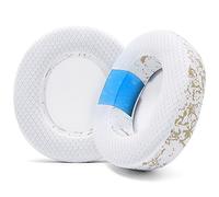 WC Freeze Nova Pro Wireless - Cooling Gel Earpads for Arctis Nova Pro Wireless & Nova Elite (Doesn’t Fit Other Models), by Wicked Cushions, Extra Thick & Comfortable | Gold Marble