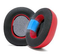 WC Freeze Nova Pro Wireless - Cooling Gel Earpads for Arctis Nova Pro Wireless & Nova Elite (Doesn’t Fit Other Models), by Wicked Cushions, Extra Thick & Comfortable | Red