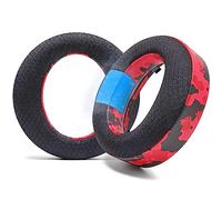 WC Freeze Pulse 3D - Cooling Gel Earpads Compatible with Sony PS5 Pulse 3D, Made by Wicked Cushions | Thicker Cushion & Wider Opening | Red Camo