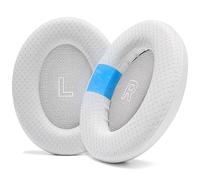 WC FreeZe QC Ultra - Cooling Gel Replacement Earpads Compatible With Bose QuietComfort Ultra Gen 1 & Gen 2 by Wicked Cushions | Breathable Fabric, Extra Thick & Cool | White Smoke