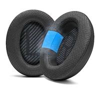 WC FreeZe QC35 - Cooling Gel Ear Pads for Bose QC35 & QC35ii (QuietComfort 35) Headphones & More | Breathable Sports Fabric, Cooling Gel, Extra Thick & Cooler for Longer | Black