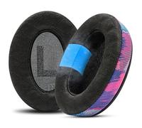 WC Freeze V2 Cloud Alpha - Angled Cooling Gel Earpads For HyperX Cloud Alpha & More, by Wicked Cushions | Angled Pads for Extreme Comfort, New Freeze V2 Cooling Fabric, Extra Thick | Speed Racer