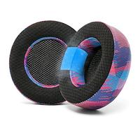 WC FreeZe Virtuoso - Hybrid Fabric Cooling Gel Replacement Earpads For Corsair Virtuoso Gaming Headset, Made by Wicked Cushions, Improved Durability, Thickness and Sound Isolation | Speed Racer