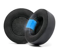 WC FreeZe Virtuoso - Hybrid Fabric Cooling Gel Replacement Earpads For Corsair Virtuoso Gaming Headset, Made by Wicked Cushions, Improved Durability, Thickness and Sound Isolation | Black