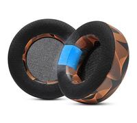 WC Freeze Virtuoso - Hybrid Fabric Cooling Gel Replacement Earpads for Corsair Virtuoso Gaming Headset, Made by Wicked Cushions, Improved Durability, Thickness and Sound Isolation | Kinetic Wave