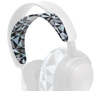 WC HeadbandZ Arctis Nova - Upgraded Silicone Headband for Arctis Nova Headsets by Wicked Cushions - Enhanced Flexibility, Comfort, and Style with Matching Earpad Designs | Geo Grey