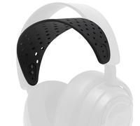 WC HeadbandZ Arctis Nova V2 - Upgraded Wide Silicone Headband Compatible with Arctis Nova Headsets by Wicked Cushions | Wider Weight-Distributing Design, Softer Flexible Silicone | Black