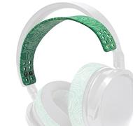 WC HeadbandZ Maxwell - Upgraded Silicone Headband for Audeze Maxwell 1 and 2 by Wicked Cushions - Enhanced Flexibility, Comfort, and Style with Matching Earpad Designs | Emerald Tide