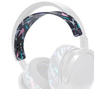 WC HeadbandZ Maxwell - Upgraded Silicone Headband for Audeze Maxwell 1 and 2 by Wicked Cushions - Enhanced Flexibility, Comfort, and Style with Matching Earpad Designs | 90's Black