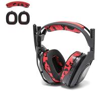 WC Mod Kit A50 - Cooling Gel Earpads + Headband Replacement for Astro A50 Gen 4, Gen 5 & A50X by Wicked Cushions | Enhanced Comfort, Cooling & Durability | Red Camo
