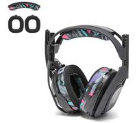WC Mod Kit A50 - Cooling Gel Earpads + Headband Replacement for Astro A50 Gen 4, Gen 5 & A50X by Wicked Cushions | Enhanced Comfort, Cooling & Durability | 90's Black