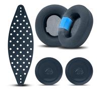 WC Mod Kit V2 Nova Pro Wireless, Pro Omni & Elite - Gel Earpads & Headband | Made by Wicked Cushions | Side Plates also included. Fits Arctis Nova Pro Wireless, Elite & Pro Omni | Midnight Blue
