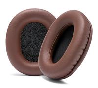 WC PadZ M50X - Upgraded Earpads for Audio Technica M50X / M40X / M30X and more ATH Headphone Models, by Wicked Cushions | Thick and Soft Earpads for Longer Listening | Brown