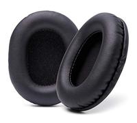 WC PadZ MDR7506 - Replacement Ear Pads for Sony MDR 7506 | Made by Wicked Cushions | Also fits V6 & CD900ST. Softer Leather, Luxurious Memory Foam | Airweave Fabric Black