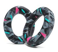 WC PadZ Momentum 4 - Upgraded Replacement Earpads for Sennheiser Momentum 4 & HDB 630 by Wicked Cushions | Enhanced Comfort & Sound Isolation | 90's Black