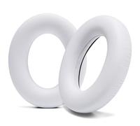 WC PadZ Momentum 4 - Upgraded Replacement Earpads for Sennheiser Momentum 4 & HDB 630 by Wicked Cushions | Enhanced Comfort & Sound Isolation | White