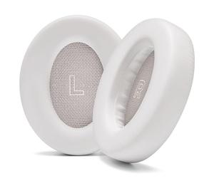 WC PadZ QC Ultra - Upgraded Replacement Earpads Compatible With Bose QuietComfort Ultra Gen 1 & Gen 2 by Wicked Cushions | Enhanced Comfort, Thickness & Durability | White Smoke