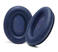 WC PadZ QC35 - Wicked Cushions Ear Pads for Bose QuietComfort 35 & 35ii | Made by Wicked Cushions | Softer Leather, Luxurious Memory Foam, Added Thickness & Durability | Midnight Blue