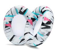 WC PadZ Studio Pro - Extra Thick Earpads for Beats Studio PRO Made by Wicked Cushions | Upgraded PU Leather, Larger Ear Opening, Enhanced Foam | 90's White