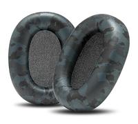 WC PadZ XM6 - Premium Replacement Earpads Compatible With Sony WH-1000XM6 Headphones by Wicked Cushions | Enhanced Comfort, Durable PU Leather & Sound Isolation | Black Camo