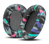 WC PadZ XM6 - Premium Replacement Earpads Compatible With Sony WH-1000XM6 Headphones by Wicked Cushions | Enhanced Comfort, Durable PU Leather & Sound Isolation | 90's Black